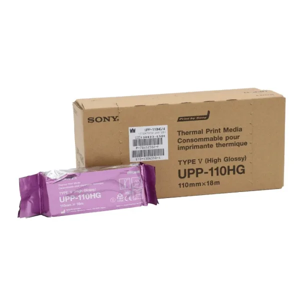 Papier Sony aspect glacé