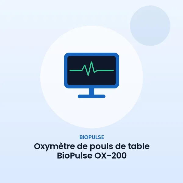 Oxymètre de pouls de table BioPulse OX-200
