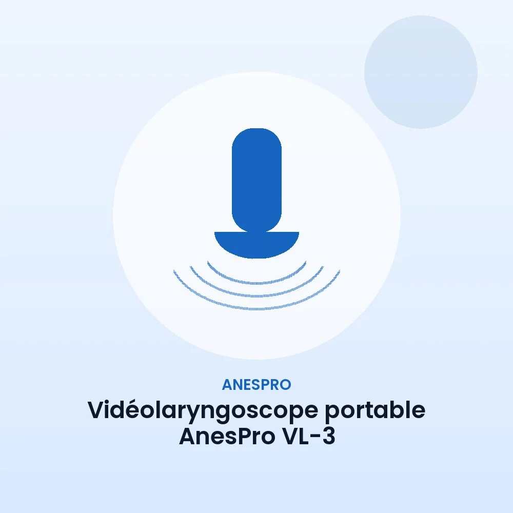 Vidéolaryngoscope portable AnesPro VL-3