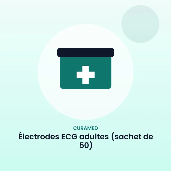 Électrodes ECG adultes (sachet de 50)
