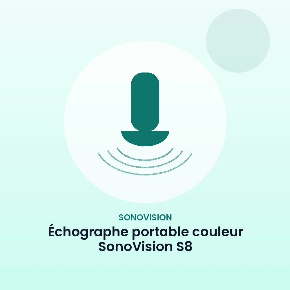 Échographe portable couleur SonoVision S8