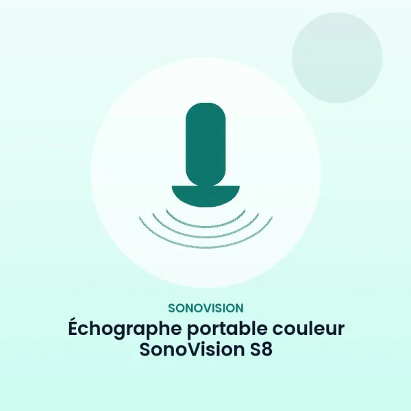 Échographe portable couleur SonoVision S8