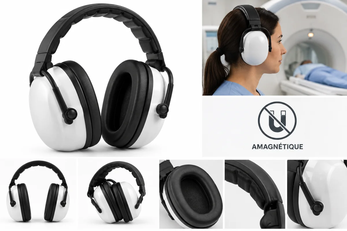 Casque anti-bruit amagnétique