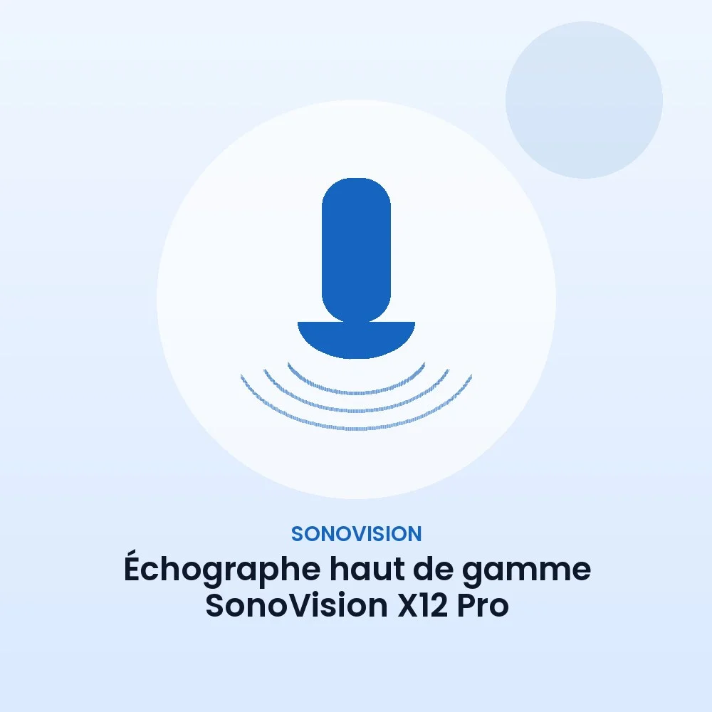 Échographe haut de gamme SonoVision X12 Pro